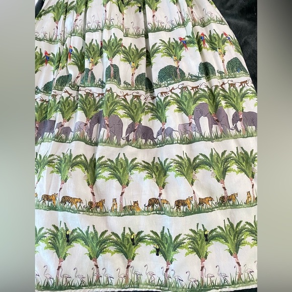 Tropical Print Dress - Picture 4 of 16